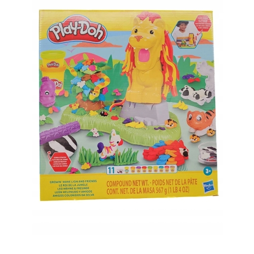 Ciastolina PLAY-DOH LEW i Przyjaciele z Dżungli Hasbro duży zestaw 3+F7221