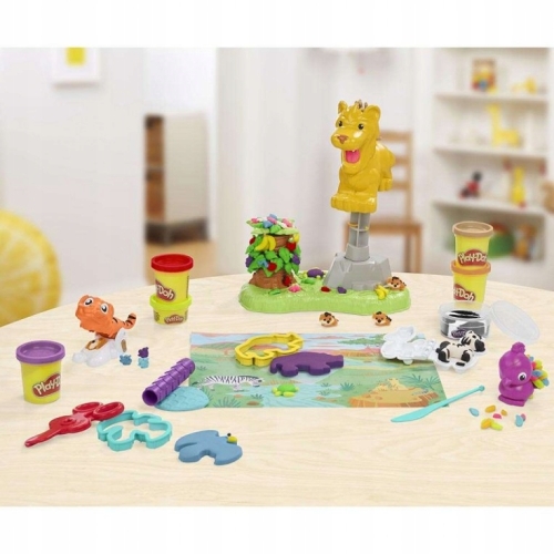 Ciastolina PLAY-DOH LEW i Przyjaciele z Dżungli Hasbro duży zestaw 3+F7221