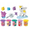 PLAY DOH Ciastolina ZESTAW JEDNOROŻEC UNICORN PEGAZ 5 TUB + Aksesoria F3613