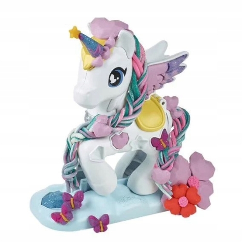 PLAY DOH Ciastolina ZESTAW JEDNOROŻEC UNICORN PEGAZ 5 TUB + Aksesoria F3613