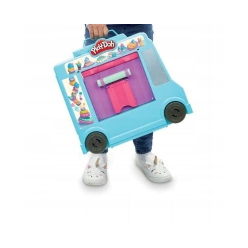 Ciastolina Zestaw Ciężarówka z lodami HASBRO PLAY DOH Lodziarnia F1390 3+