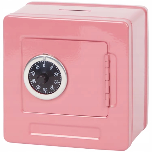 Sejf zamek szyfrowy Kasetka na pieniądze metalowa 12x10x18 cm DUŻY CZARNY