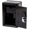 Sejf zamek szyfrowy Kasetka na pieniądze metalowa 12x10x18 cm BŁĘKITNY
