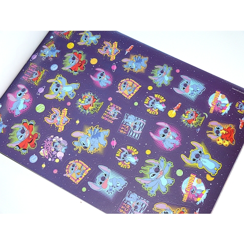 Naklejki klasyczne samoprzylepne zeszyt A4 DISNEY STITCH 20 STRON 1000 szt