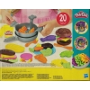 PLAY-DOH ZESTAW OBIADOWY CIASTOLINA 26 ELEMENTÓW 6 TUBEK MIX KOLORÓW F8119