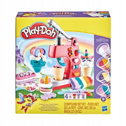CIASTOLINA PLAY DOH TOSTY GOFRY KAWA HASBRO F2771 F1791 8 TUB 15 ELEMENTÓW