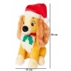 Maskotka Disney Zakochany Kundel w czapce światecznej z dżwiekami 30 cm