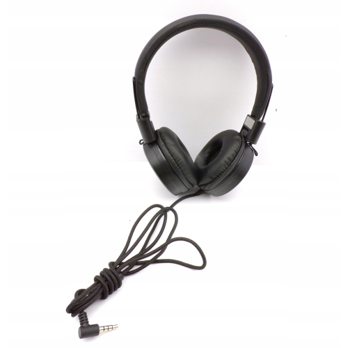 Słuchawki przewodowe nauszne regulowane białe miękkie 46 PULSAR na prezent