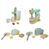DREWNIANY BLENDER DLA DZIECI AKCESORIA KUCHENNE MINI MATTERS BLUE-GREY FSC