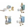 DREWNIANY BLENDER DLA DZIECI AKCESORIA KUCHENNE MINI MATTERS BLUE-GREY FSC