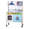 DREWNIANY BLENDER DLA DZIECI AKCESORIA KUCHENNE MINI MATTERS BLUE-GREY FSC