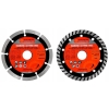 Tarcze diamentowe Werckmann 2 sztuki segmentowe i turbo 125 mm Mocne