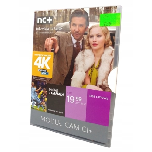 PREPAID Moduł 4K Cayman CAM CI+ Extra Canal+ 1m