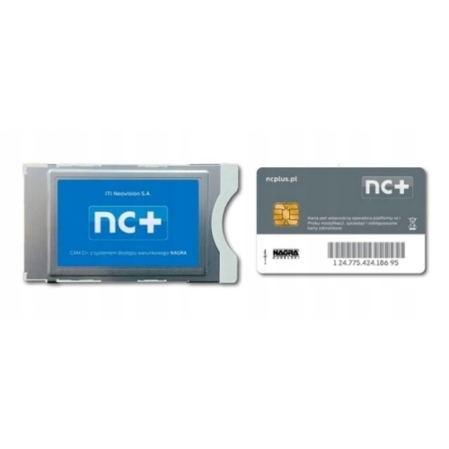 PREPAID Moduł 4K Cayman CAM CI+ Extra Canal+ 1m