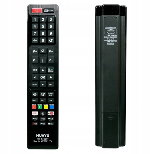 Pilot Huayu VESTEL RM-L1200+ NETFLIX YOUTUBE