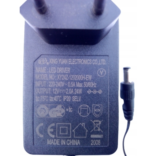 ORYGINALNY ZASILACZ TVSAT CANAL+ NC+ POLSAT BOX model A018112 PE1 12V 1,5A