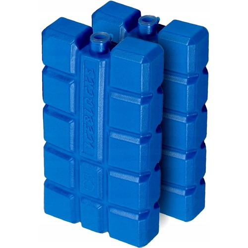 2 x 200ml wkład chłodzący do lodówek turystycznych niebieskie wym. 15x8x2cm