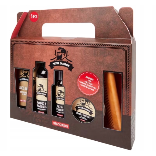 Master of BARBER zestaw do pielęgnacji BRODY 5 pcs