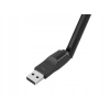 Karta sieciowa zewnętrzna 2,4 GHz chipset MT7601 Adapter WIFI antena czarna