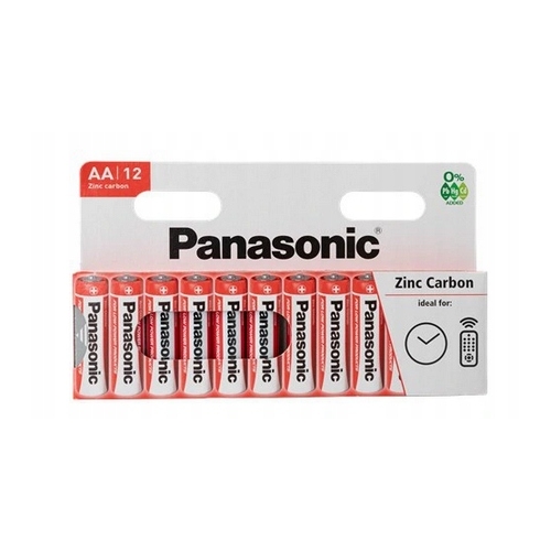 Bateria cynkowo-węglowa Panasonic ZINC Carbon AA (R6) 1,5V blister 12 szt