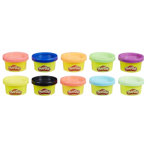 CIASTOLINA PLAY-DOH 2 OPAKOWANIA X10 TUBEK MIX KOLORÓW 560 GRAM DLA DZIECI
