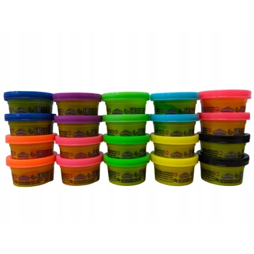 CIASTOLINA PLAY-DOH 2 OPAKOWANIA X10 TUBEK MIX KOLORÓW 560 GRAM DLA DZIECI
