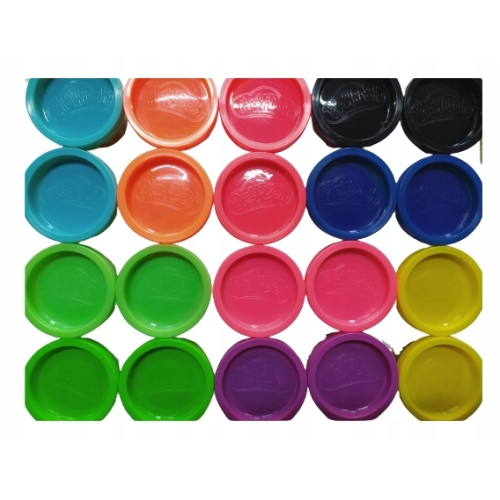 CIASTOLINA PLAY-DOH 2 OPAKOWANIA X10 TUBEK MIX KOLORÓW 560 GRAM DLA DZIECI