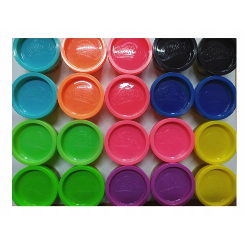 CIASTOLINA PLAY-DOH 2 OPAKOWANIA X10 TUBEK MIX KOLORÓW 560 GRAM DLA DZIECI