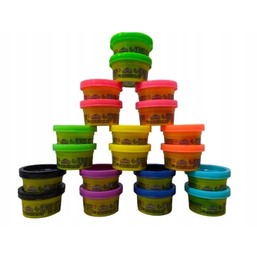 CIASTOLINA PLAY-DOH 2 OPAKOWANIA X10 TUBEK MIX KOLORÓW 560 GRAM DLA DZIECI