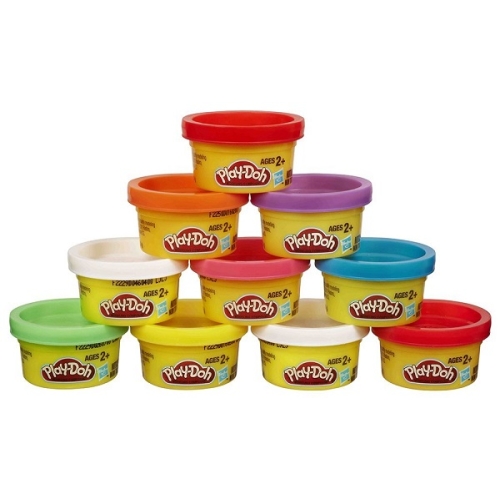 CIASTOLINA PLAY-DOH 2 OPAKOWANIA X10 TUBEK MIX KOLORÓW 560 GRAM DLA DZIECI