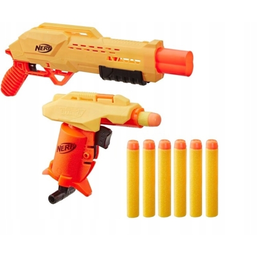 2 PAK PISTOLET NA STRZAŁKI NERF ALPHA STRIKE TIGER DB-6 + STINGER SD-1