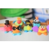 MASA PLASTYCZNA CREATIVE KIDS 4 kolory ciastolina DIY + wieczko z foremką