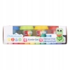 MASA PLASTYCZNA CREATIVE KIDS 4 kolory ciastolina DIY + wieczko z foremką