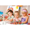 MASA PLASTYCZNA CREATIVE KIDS 4 kolory ciastolina DIY + wieczko z foremką