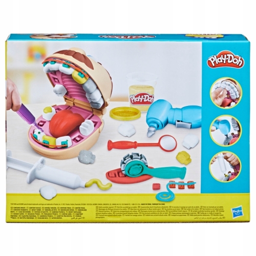 CIASTOLINA PLAY DOH DENTYSTA ZESTAW F1259 DIY PREZENT KREATYWNA ZABAWA