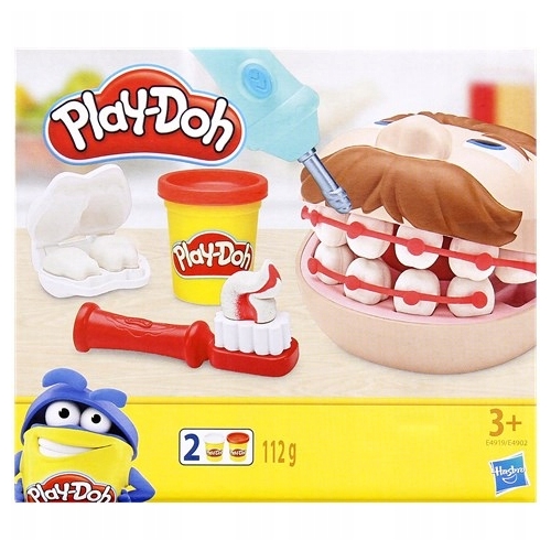 Play-Doh CIASTOLINA DENTYSTA MINI PLAY DOH E4919 ZESTAW ZABAWA DLA DZIECI