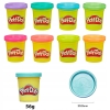 PLAY-DOH CIASTOLINA Zestaw Neonowy 8 tubek E5063 MIX KOLORÓW NA PREZENT