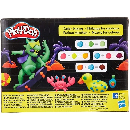 PLAY-DOH CIASTOLINA Zestaw Neonowy 8 tubek E5063 MIX KOLORÓW NA PREZENT