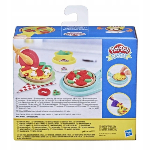 CIASTOLINA Play-Doh ZESTAW KUCHNIA PIZZA F1726 ZABAWKI + 5 TUBEK DO ZABAWY