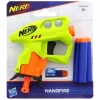 1x Pistolet Nerf Nanofirei + 3 strzałki piankowe NERF Nanofire HIT Zielony