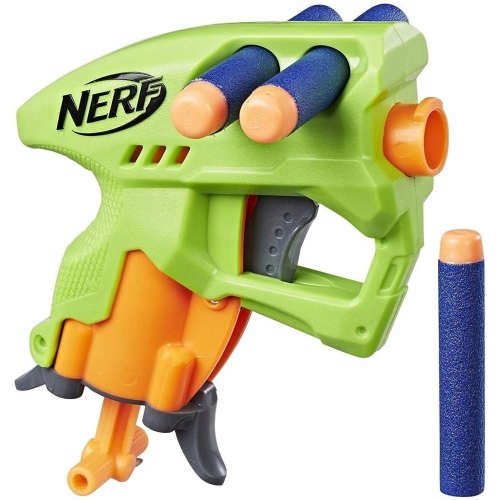 1x Pistolet Nerf Nanofirei + 3 strzałki piankowe NERF Nanofire HIT Zielony