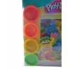 PLAY-DOH ciastolina LITERY CYFERKI 8 TUBEK MIX KOLORÓW DO ZABAWY DLA DZIECI