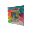 PLAY-DOH ciastolina LITERY CYFERKI 8 TUBEK MIX KOLORÓW DO ZABAWY DLA DZIECI