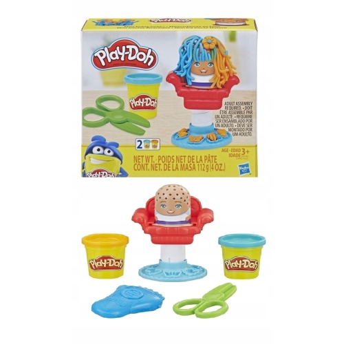 Ciastolina Play-Doh Mini Fryzjer tubki E4918 WSPANIAŁY ZESTAW DLA DZIECI