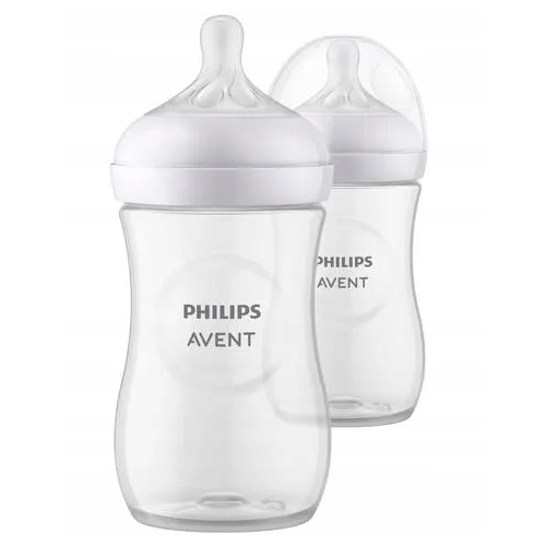 PHILIPS AVENT Zestaw 2 butelki 260ml dla niemowąt Natural Response SCY903