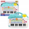 PIANINKO INTERAKTYWNE ZE ZWIERZĄTKAMI FISHER PRICE ZABAWKA wym. 30x35cm