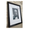 RAMKA LUSTRZANA CZARNA 25 x 33,5 OBRAZ GLAMOUR