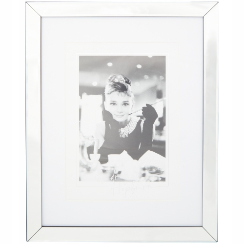 RAMKA LUSTRZANA CZARNA 25 x 33,5 OBRAZ GLAMOUR