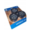 Lampka LAMPKI LED push meblowe dotykowe do szafy Zestaw 3 szt CZARNE