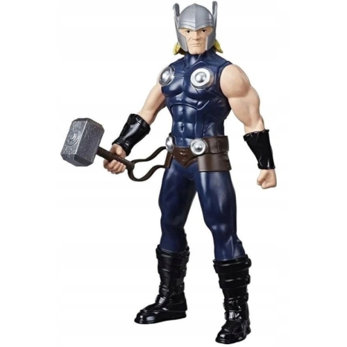 FIGURKA akcji MARVEL Avengers THOR 24 cm + MJOLNIR Zabawka Prezent